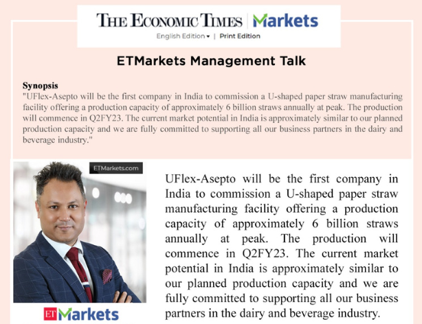 ETMarkets Management Talk | Single-use plastic ban could be a big opportunity for Uflex
